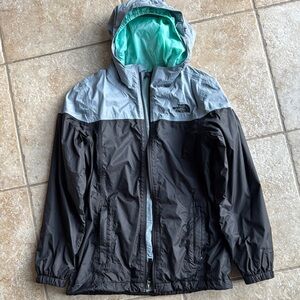 The North Face Kids' Black and Gray Jacket